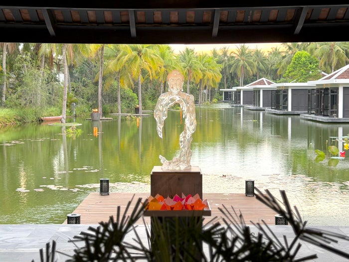 Four Seasons The Nam Hai evening lantern ritual