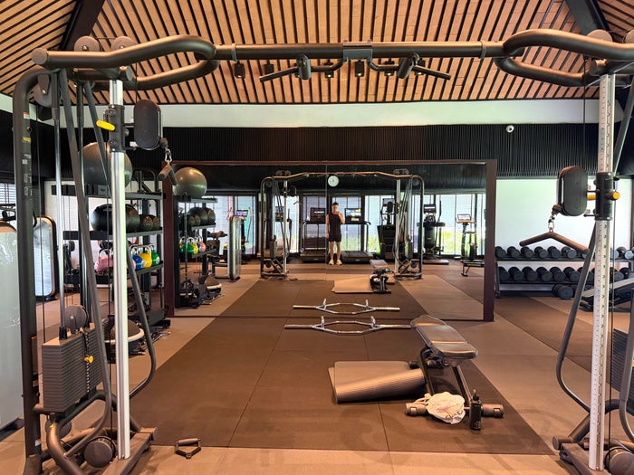 Four Seasons The Nam Hai gym equipment