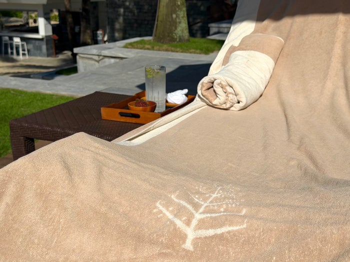 Four Seasons The Nam Hai poolside service Four Seasons The Nam Hai poolside service