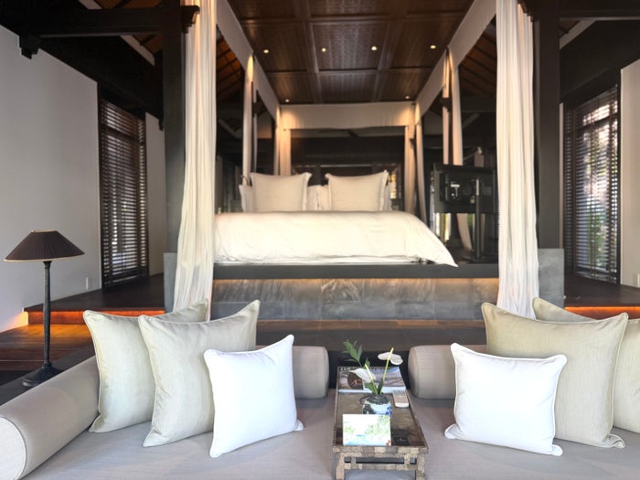 Four Seasons The Nam Hai villa bedroom