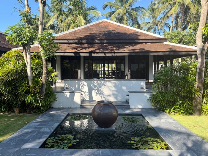 Four Seasons The Nam Hai villa from the outside