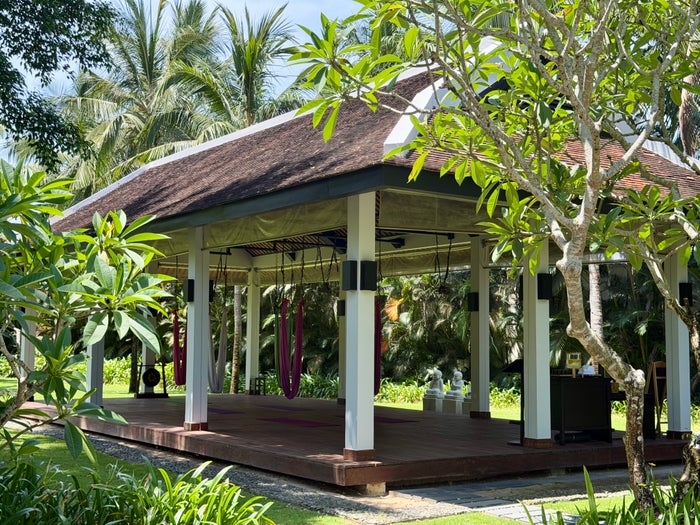 Four Seasons The Nam Hai yoga pavillion