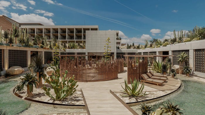 Grand Hyatt Los Cabos water feature
