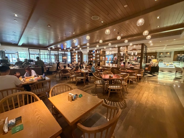 Grand Hyatt Tapei Breakfast Seating