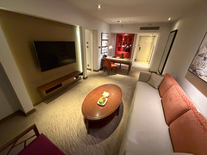 Grand Hyatt Tapei Suite Living Area