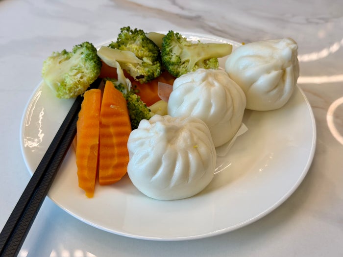Hanoi Airport Vietnam Airlines Lotus Lounge food Hanoi Airport Vietnam Airlines Lotus Lounge food