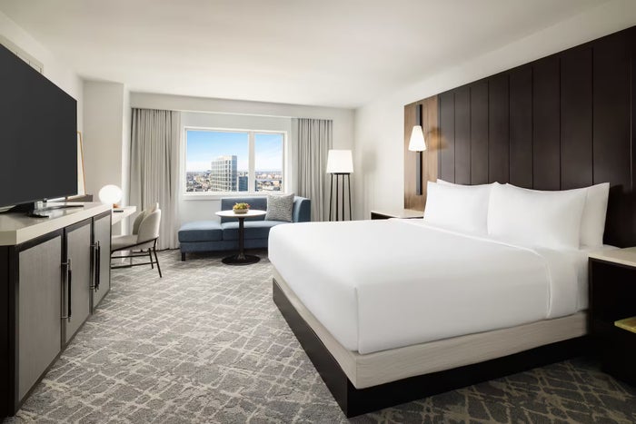 Hilton Boston Back Bay renovated room Hilton Boston Back Bay renovated room