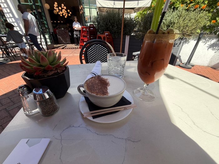 Hotel Californian Breakfast Drinks