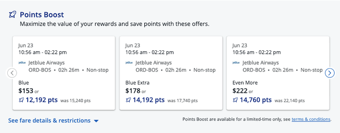 JetBlue Points Boost JetBlue Points Boost