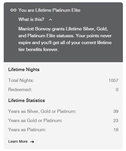 Lifetime Hotel Status Marriott Tracker Detail Lifetime Hotel Status Marriott Tracker Detail