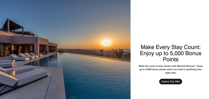 Marriott Bonvoy 5k points Summer 2026 EMEA Marriott Bonvoy 5k points Summer 2026 EMEA