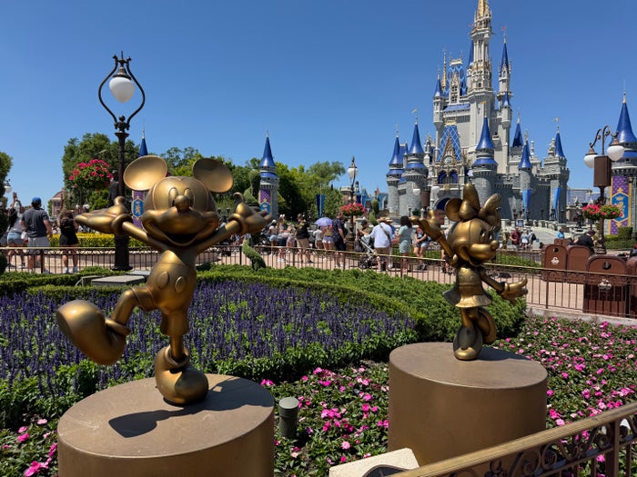 Mickey statue at Magic Kingdom Walt Disney World