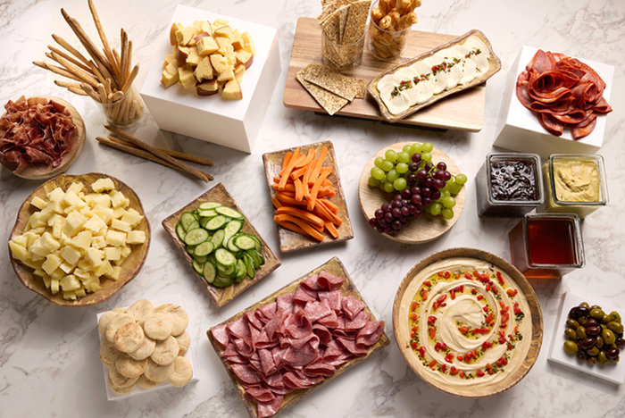 New Admirals Club charcuterie selection New Admirals Club charcuterie selection