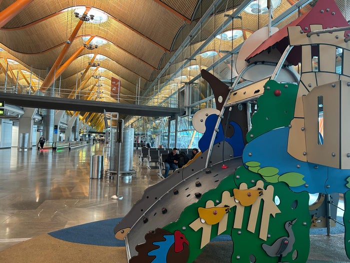 Playground at Barajas Airport Playground at Barajas Airport