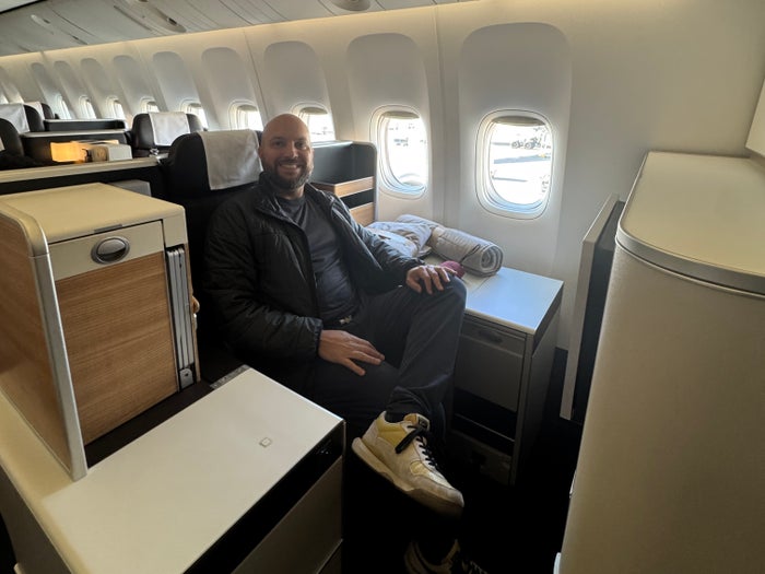 SWISS Business Class Juan Ruiz