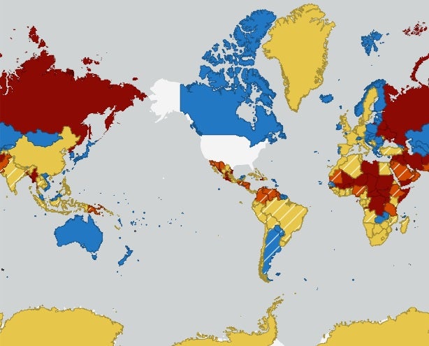Safest Countries U.S. State Department