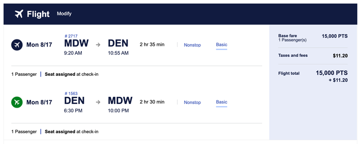 Screenshot 2026 06 16 at 8.36.08 PM Southwest MDW DEN