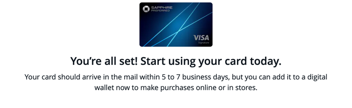 Screenshot 2026 06 17 at 10.47.49 AM Chase Sapphire Preferred digital wallet prompt