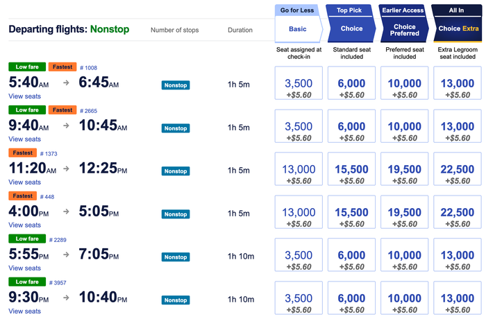 Southwest birthday points fare STL MDW Southwest birthday points fare STL MDW