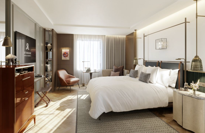 St. Regis London guestroom St. Regis London guestroom