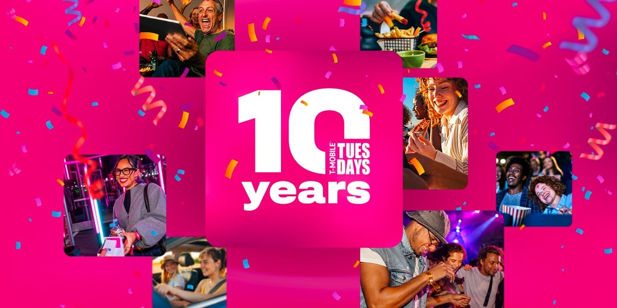 T Mobile 10 Year Celebration Banner T Mobile 10 Year Celebration Banner