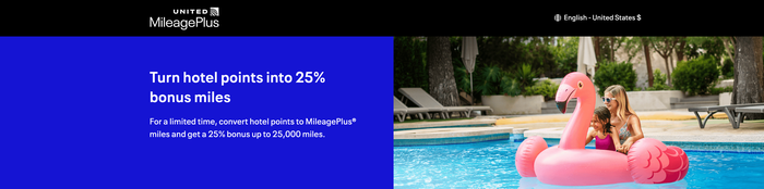 United Promo Hotel Points