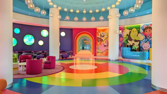 Universal Kids Resort hotel lobby