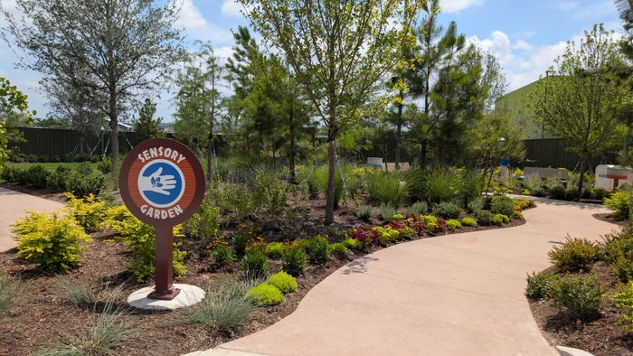 Universal Kids Resort sensory garden
