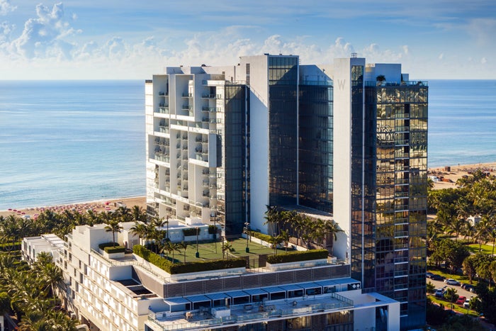 W South Beach exterior