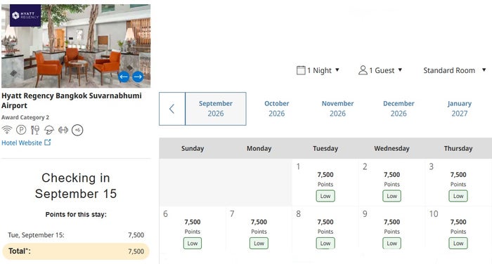 10 Hyatts for 12k or less Hyatt Regency Bangkok Airport Booking