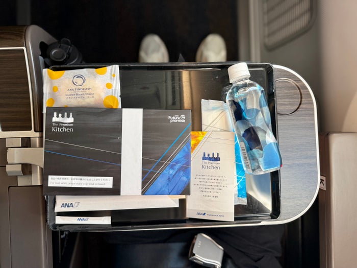 ANA Boeing 787 10 domestic Premium bento box