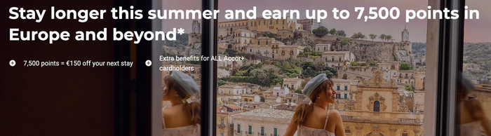 Accor 7500 points Europe and beyond 2026