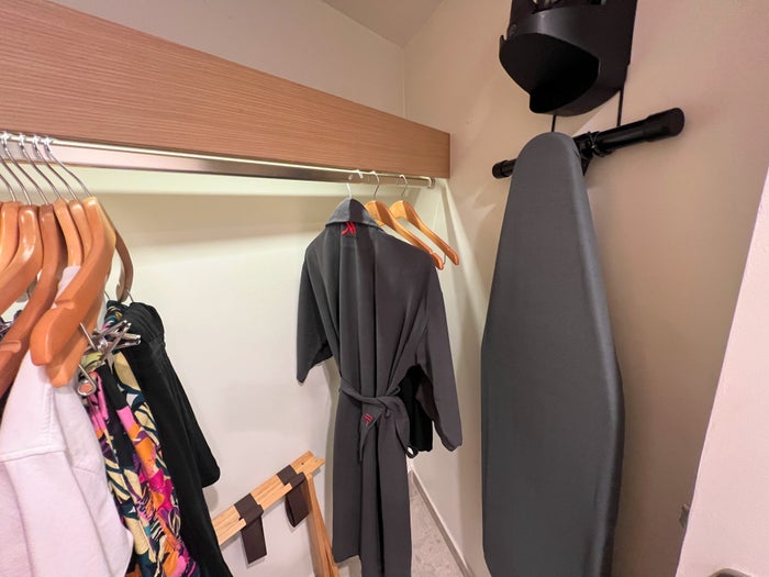 Aruba Marriott Resort closet close up