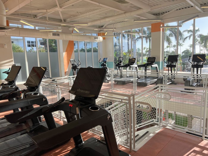 Aruba Marriott Resort fitness center