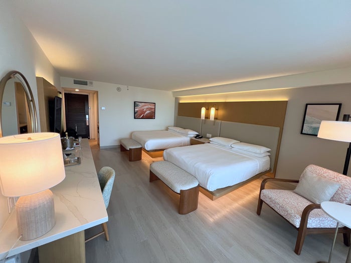 Aruba Marriott Resort renovated guest room 2026