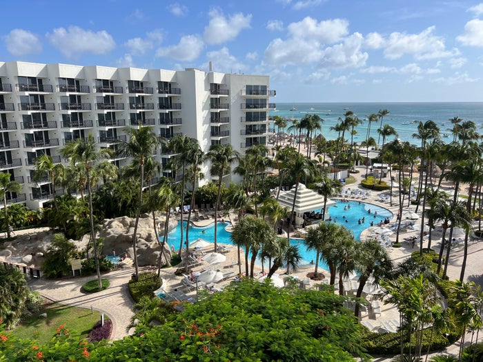 Aruba Marriott Resort view from room