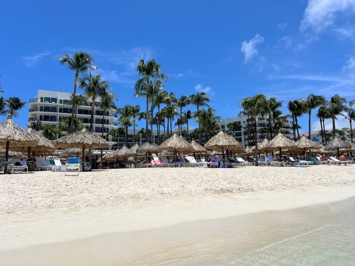 Beach at Aruba Marriott Resort
