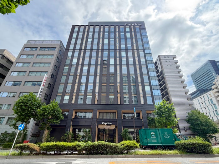 Caption by Hyatt Kabutocho Tokyo from across the street