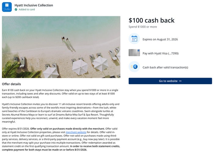 Chase Hyatt AI offer Chase Hyatt AI offer