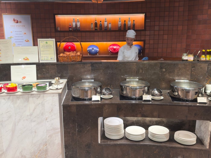 Conrad Bangkok breakfast Egg station