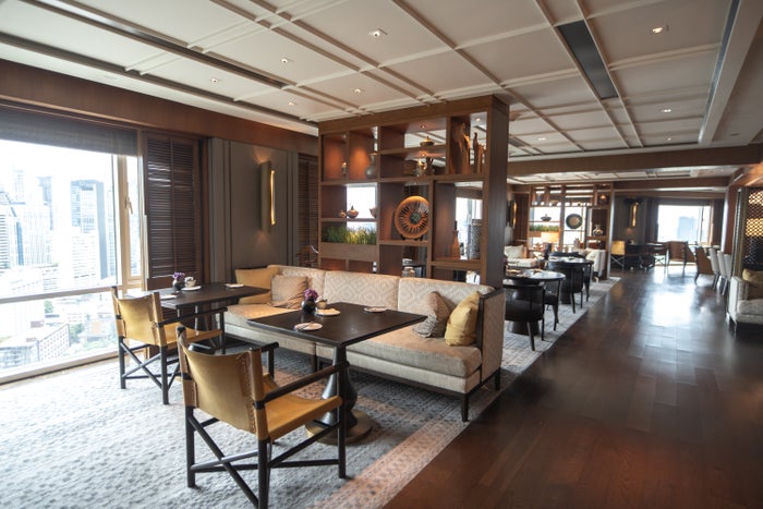 Conrad Bangkok lounge seating