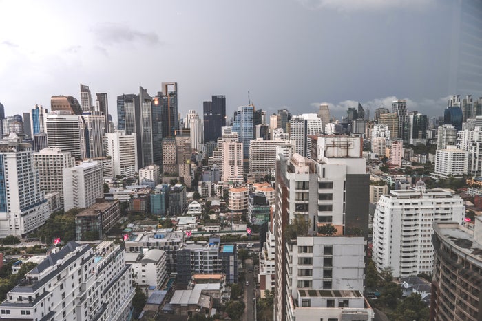 Conrad Bangkok lounge view