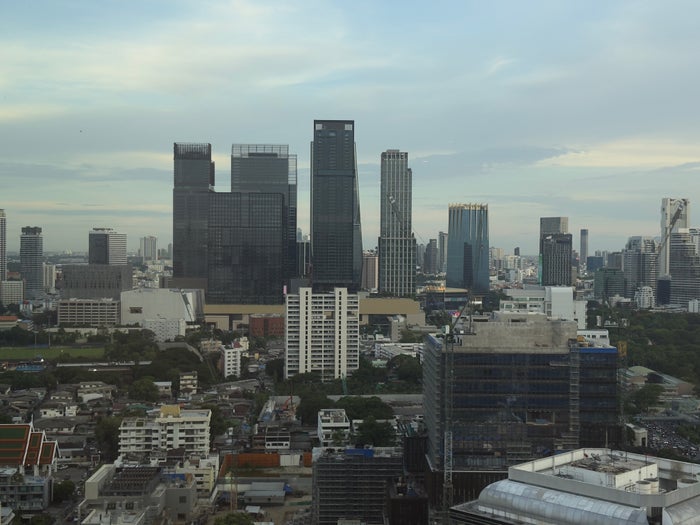 Conrad Bangkok room view