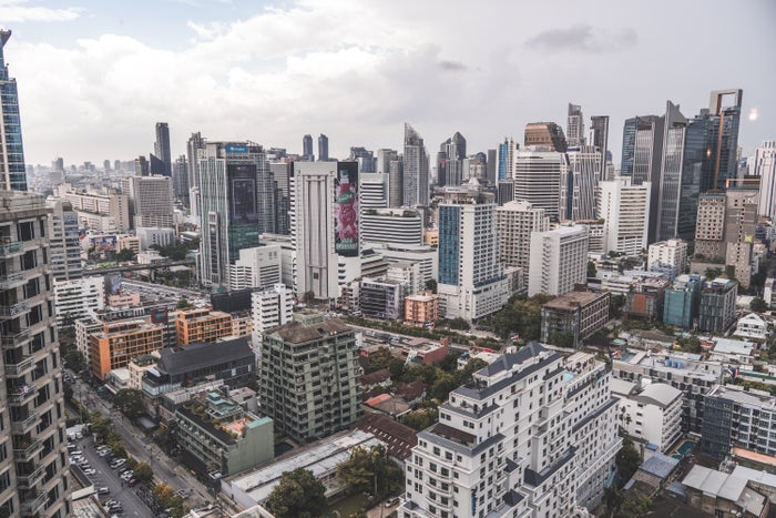 Conrad Bangkok view lounge