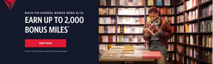 Delta shopping portal bonus July 2026
