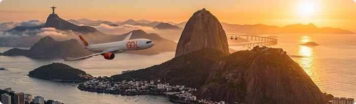 GOL Rio New York banner GOL Rio New York banner