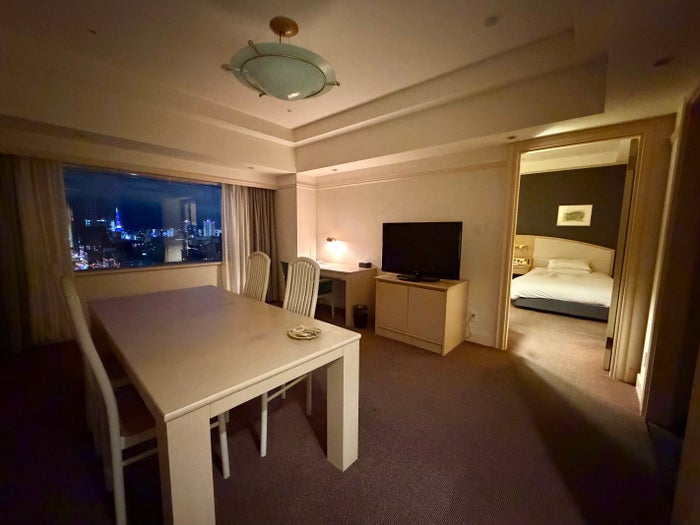 Grand Mercure Sapporo Odori Park suite living area