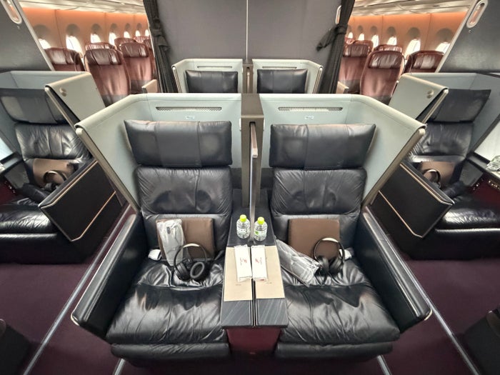 JAL domestic Airbus A359 first class cabin