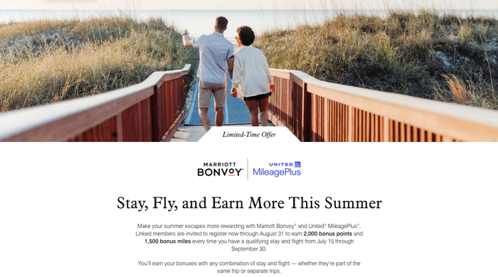 Marriott United dual earning summer 2026 Marriott United dual earning summer 2026