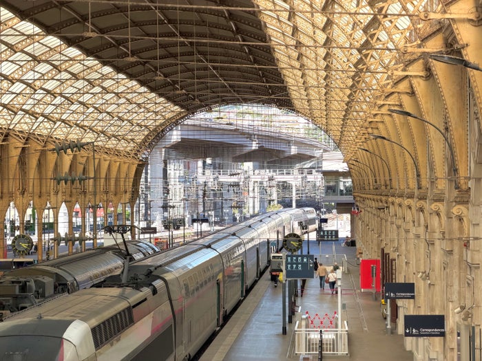 Nice train station in France